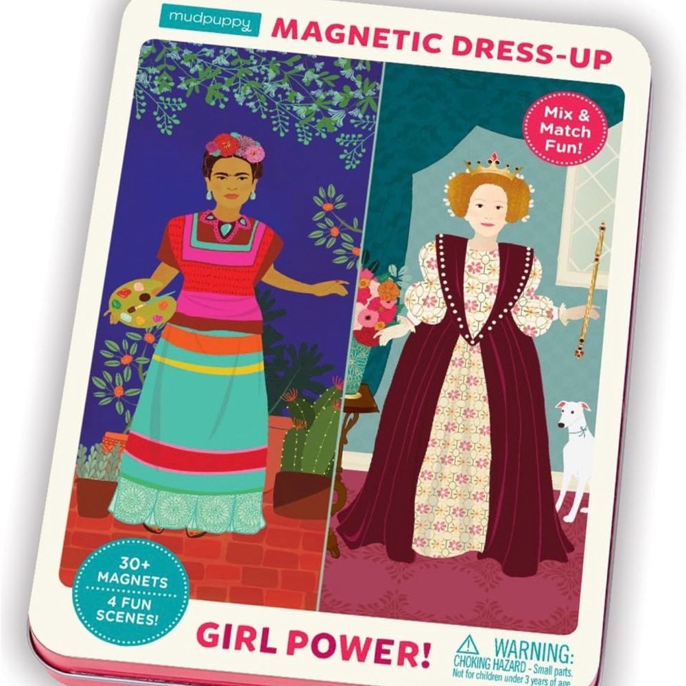 Mudpuppy Girl Power! Magnetic Dress Up
